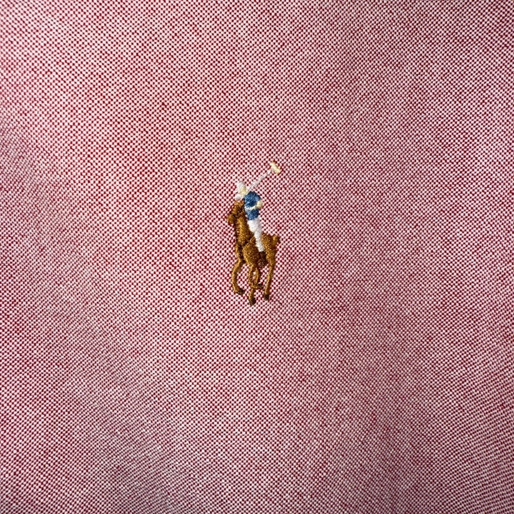Polo by Ralph Lauren Red Dress Shirt